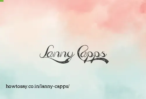 Lanny Capps