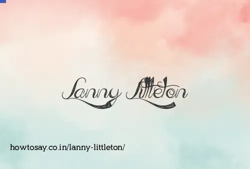 Lanny Littleton