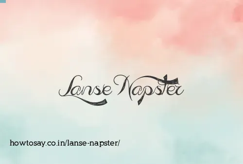 Lanse Napster