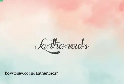 Lanthanoids