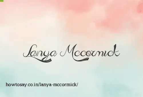Lanya Mccormick