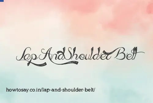 Lap And Shoulder Belt