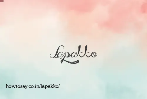 Lapakko