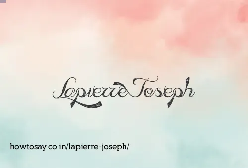 Lapierre Joseph