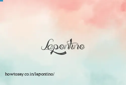 Lapontino