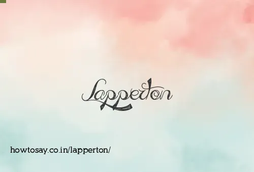 Lapperton