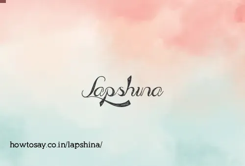 Lapshina