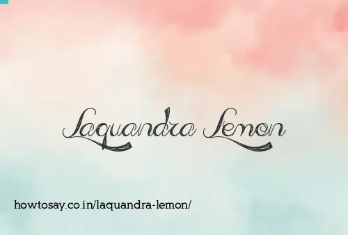 Laquandra Lemon