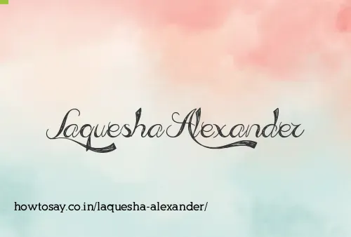 Laquesha Alexander