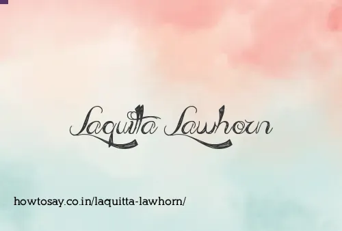 Laquitta Lawhorn