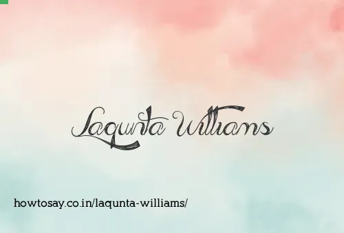 Laqunta Williams