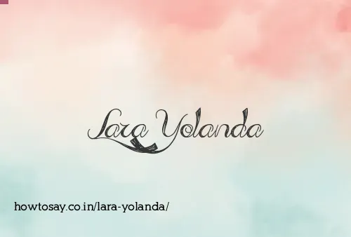 Lara Yolanda