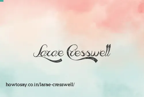 Larae Cresswell