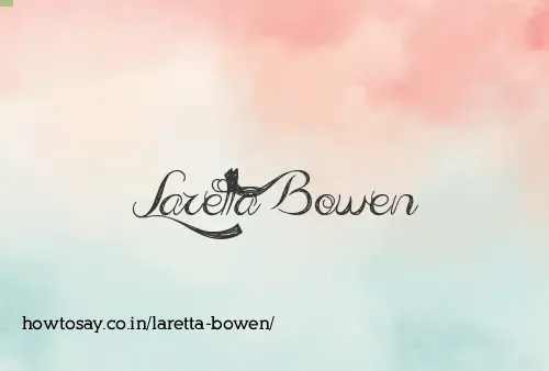 Laretta Bowen