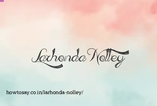 Larhonda Nolley