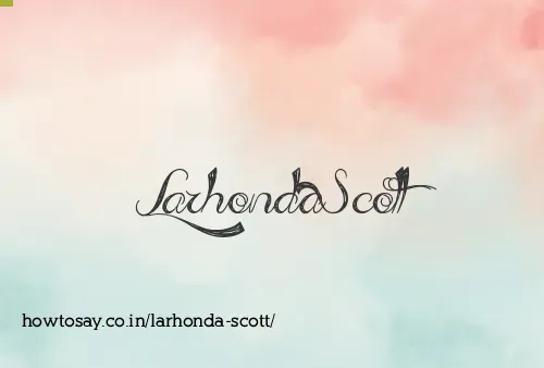 Larhonda Scott