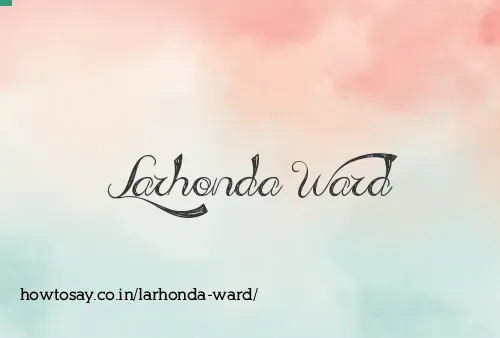 Larhonda Ward