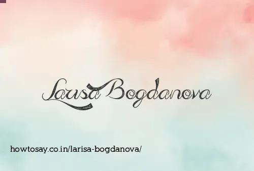 Larisa Bogdanova