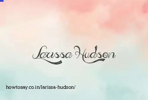 Larissa Hudson