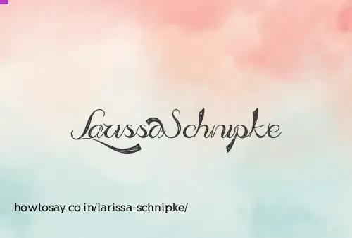 Larissa Schnipke