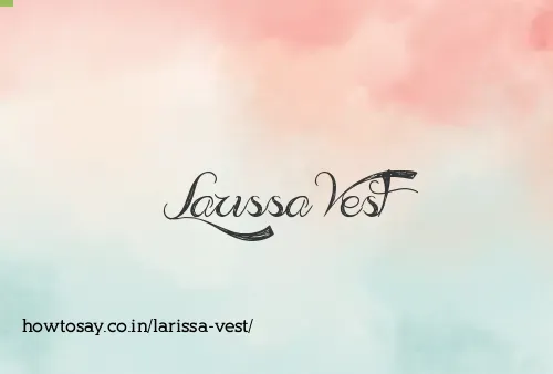 Larissa Vest