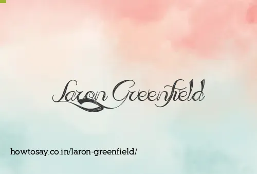 Laron Greenfield