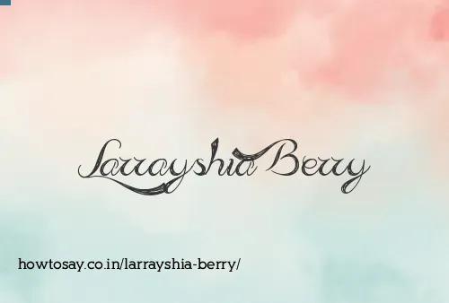 Larrayshia Berry