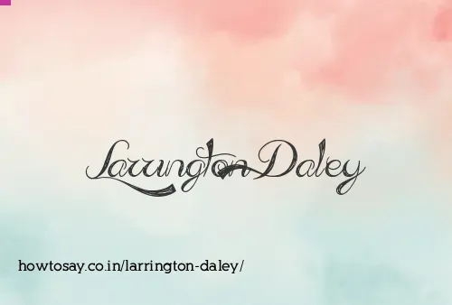 Larrington Daley