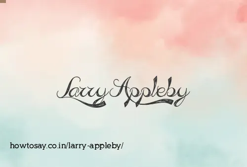 Larry Appleby