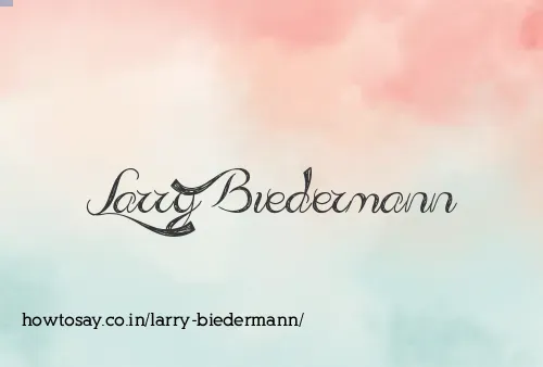 Larry Biedermann