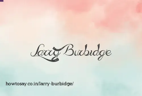 Larry Burbidge