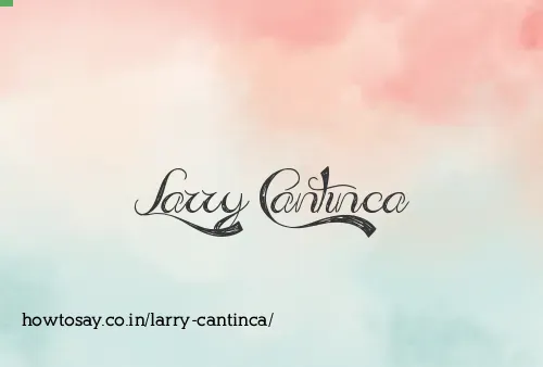 Larry Cantinca