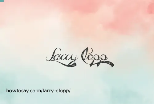 Larry Clopp