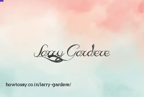 Larry Gardere