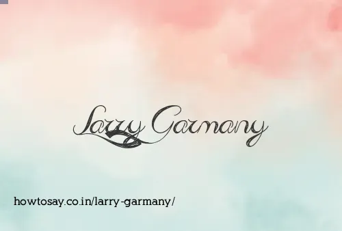 Larry Garmany