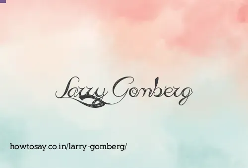 Larry Gomberg