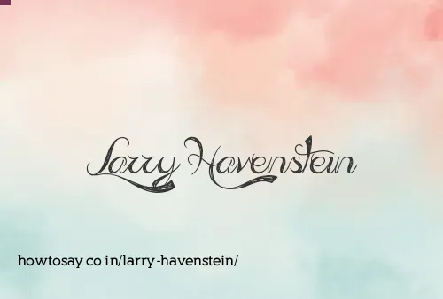 Larry Havenstein
