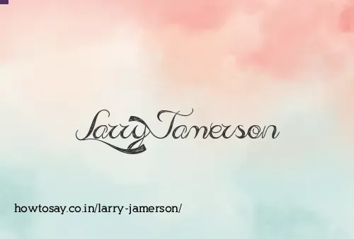 Larry Jamerson