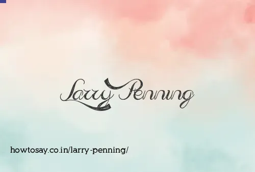 Larry Penning
