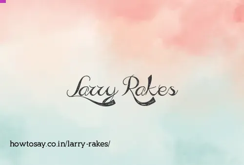 Larry Rakes