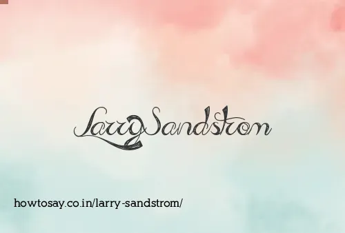 Larry Sandstrom