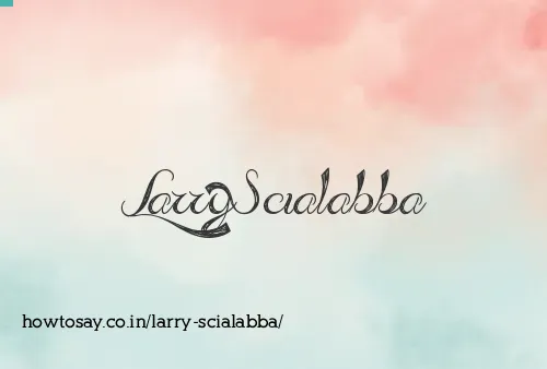 Larry Scialabba