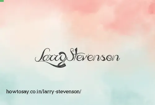 Larry Stevenson