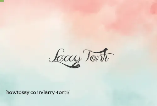 Larry Tonti