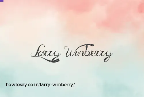 Larry Winberry