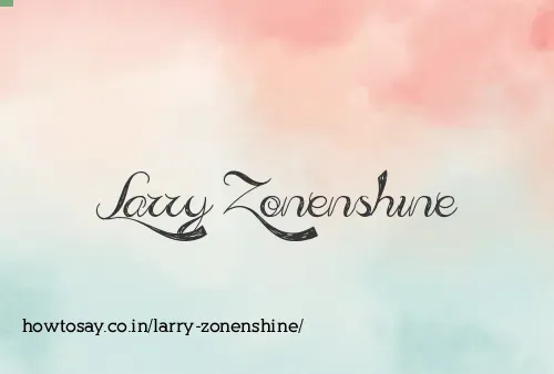 Larry Zonenshine