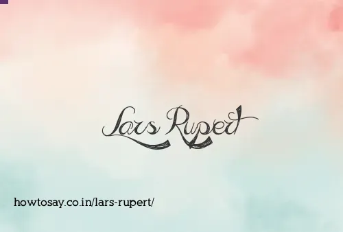 Lars Rupert
