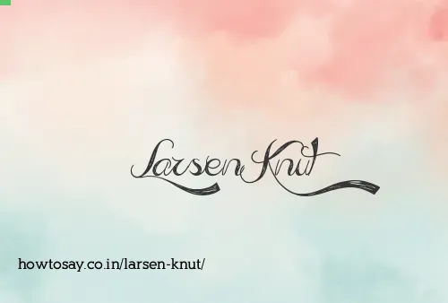 Larsen Knut