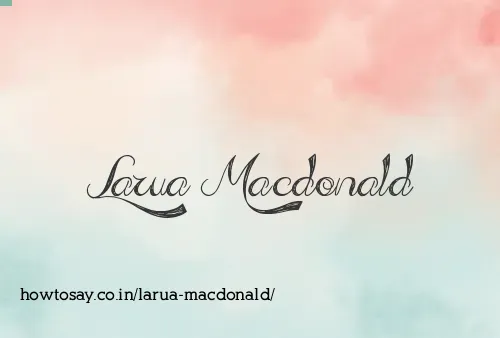 Larua Macdonald
