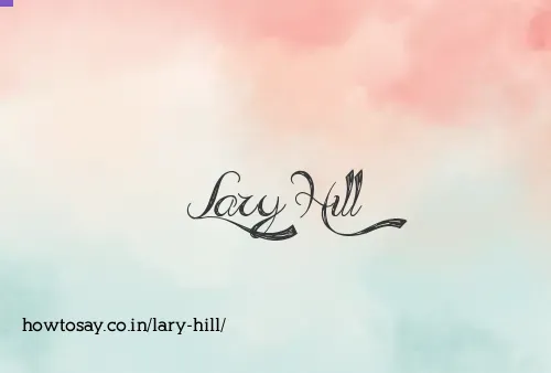 Lary Hill